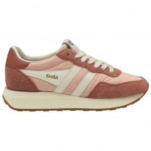 Gola Classics Arizona Sneakers Różowe Białe Polska | 9431UNGER