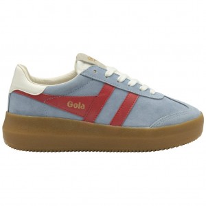 Gola Classics Athena Sneakers Koralowe Białe Polska | 8340DIZAQ