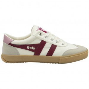Gola Classics Badminton Plimsoll Sneakers Białe Polska | 1205JEUBR