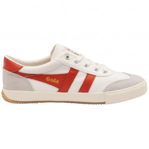 Gola Classics Badminton Plimsoll Sneakers Białe Polska | 5391IUYEG