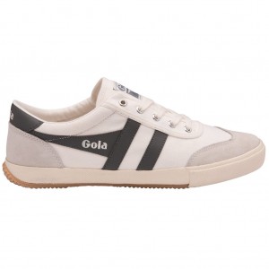 Gola Classics Badminton Plimsoll Sneakers Białe Polska | 3419NJXOP