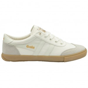 Gola Classics Badminton Plimsoll Sneakers Białe Polska | 4527RUNFS