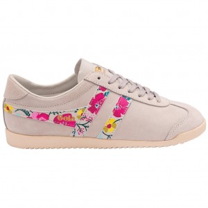 Gola Classics Bullet Floral Sneakers Białe Polska | 1506KWQSO
