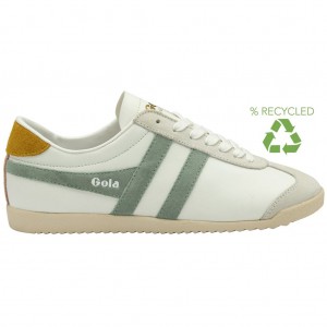 Gola Classics Bullet Pure Sneakers Białe Zielone Polska | 2594KSVOC