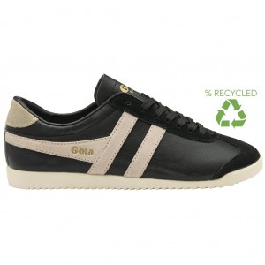Gola Classics Bullet Pure Sneakers Czarne Różowe Szare Polska | 5972JYWTM