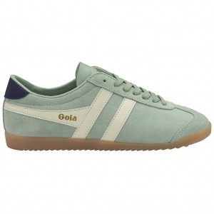 Gola Classics Bullet Suede Sneakers Białe Polska | 9627DSTWP