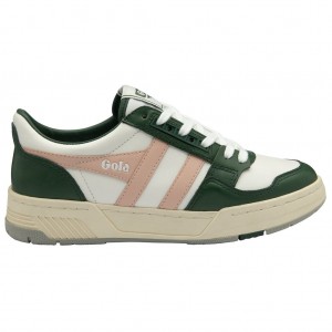 Gola Classics Challenge Sneakers Białe Różowe Polska | 2194OCNSD