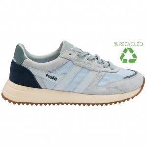 Gola Classics Chicago Sneakers Niebieskie Niebieskie Polska | 3108DSXCA