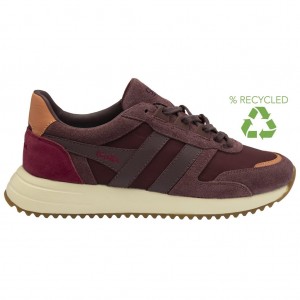 Gola Classics Chicago Sneakers Windsor Wine Windsor Wine Terracotta Polska | 5094MPOLH