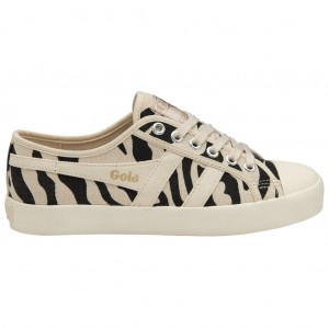 Gola Classics Coaster Delta Shoes Białe Polska | 6089WXOJB