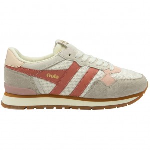 Gola Classics Colorado Sneakers Białe Szare Polska | 8215WITSD