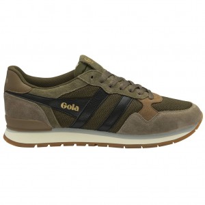 Gola Classics Colorado Sneakers Khaki Czarne Polska | 5346EUJMC