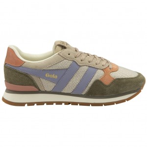Gola Classics Colorado Sneakers Khaki Lawenda Polska | 9275CSVHE