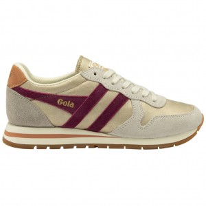 Gola Classics Daytona Blaze Sneakers Złote Polska | 7592YVJTD