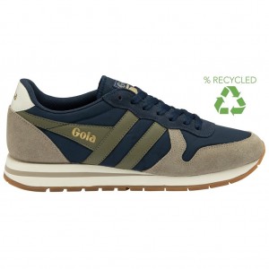 Gola Classics Daytona Chute Sneakers Granatowe Khaki Polska | 2915QNKCJ