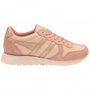Gola Classics Daytona Lizard Sneakers Różowe Złote Polska | 5714FWSAK