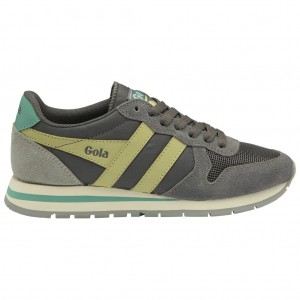 Gola Classics Daytona Sneakers Cytrynowy Polska | 4018GJMYX
