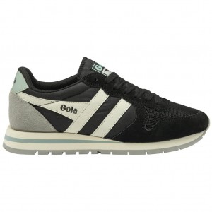 Gola Classics Daytona Sneakers Czarne Białe Polska | 9784VSQOG