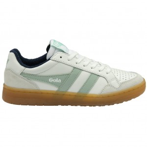 Gola Classics Eagle '86 Sneakers Białe Granatowe Polska | 2587OYMEN
