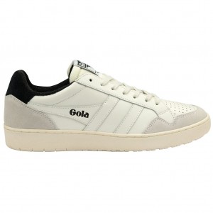 Gola Classics Eagle Sneakers Białe Czarne Polska | 9812FHRLD