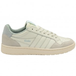 Gola Classics Eagle Sneakers Białe Niebieskie Polska | 6987JXLFQ
