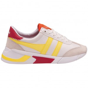 Gola Classics Eclipse California Sneakers Białe Polska | 2165NMCYA