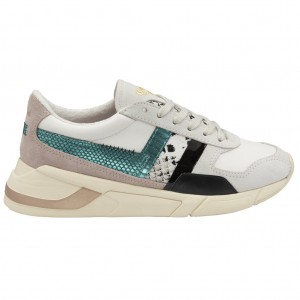 Gola Classics Eclipse Mode Sneakers Białe Polska | 6374ZSQJG