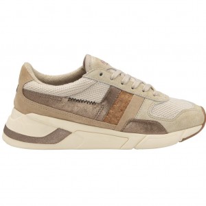 Gola Classics Eclipse Mode Sneakers Wheat Oat Bronze Polska | 3845WZRAS