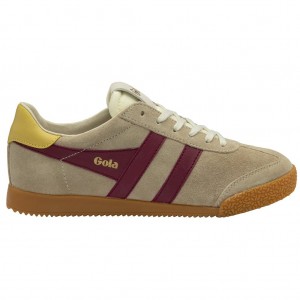 Gola Classics Elan Sneakers Bone Cerise Pollen Polska | 7948OZJHI
