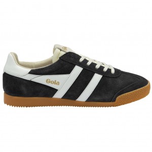 Gola Classics Elan Sneakers Czarne Białe Polska | 2385EVWGC