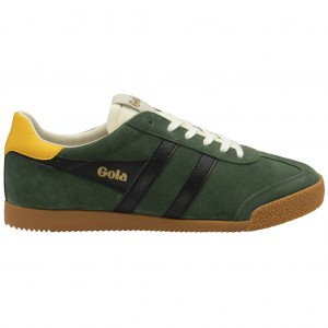 Gola Classics Elan Sneakers Czarne Ciemny Polska | 1638DFMLR