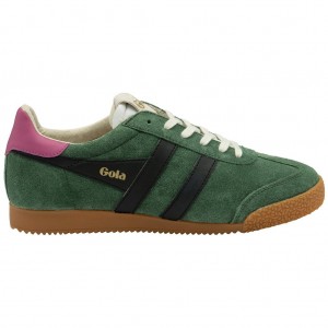 Gola Classics Elan Sneakers Czarne Fuksja Polska | 8560OBSCY