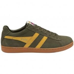 Gola Classics Equipe Suede Sneakers Khaki Polska | 0172CLRXP