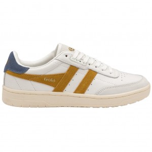 Gola Classics Falcon Sneakers Białe Polska | 2164TNFHO
