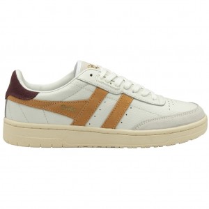 Gola Classics Falcon Sneakers Białe Polska | 2419PMOCU