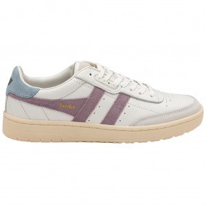 Gola Classics Falcon Sneakers Białe Polska | 6857AEJWR