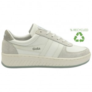 Gola Classics Grandslam '88 Sneakers Białe Głęboka Szare Polska | 5240KODXI