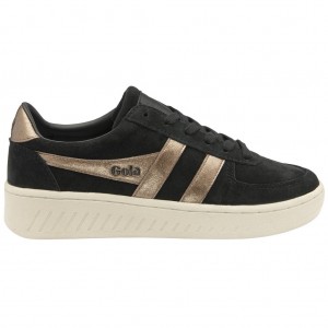 Gola Classics Grandslam Flame Sneakers Czarne Miedź Polska | 7598FLZOD
