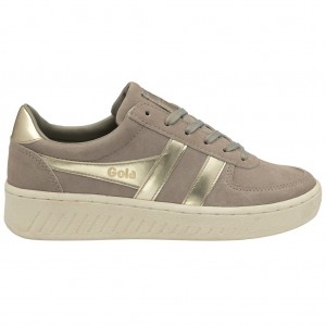 Gola Classics Grandslam Pearl Sneakers Szare Polska | 1480BLRAG
