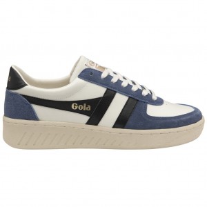 Gola Classics Grandslam Quadrant Sneakers Białe Czarne Polska | 9735ZJVWY