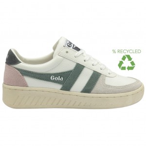Gola Classics Grandslam Trident Sneakers Białe Polska | 0527AJYQF