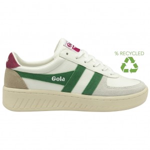 Gola Classics Grandslam Trident Sneakers Białe Polska | 1476ZUBLG
