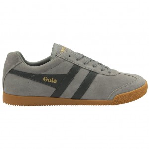 Gola Classics Harrier Suede Sneakers Cement Storm Polska | 6730NMUAY