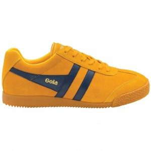 Gola Classics Harrier Suede Sneakers Granatowe Polska | 2560UGLYP
