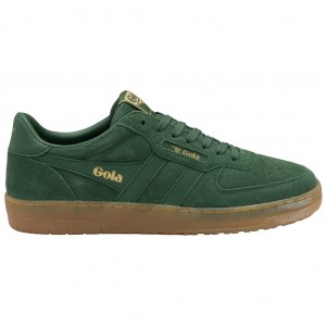Gola Classics Hawk Suede '86 Sneakers Evergreen Gum Polska | 3864GTFLY