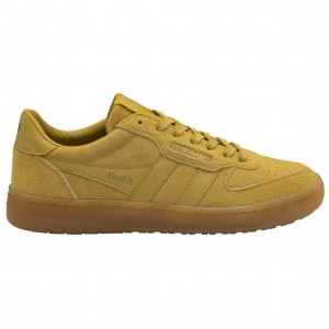 Gola Classics Hawk Suede '86 Sneakers Musztardowe Polska | 7814ZUYON