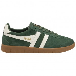 Gola Classics Hurricane Suede Sneakers Białe Polska | 3271QZAEW