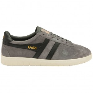 Gola Classics Hurricane Suede Sneakers Czarne Białe Polska | 0261JYIUW