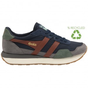 Gola Classics Indiana Sneakers Granatowe Polska | 1520GUHAC