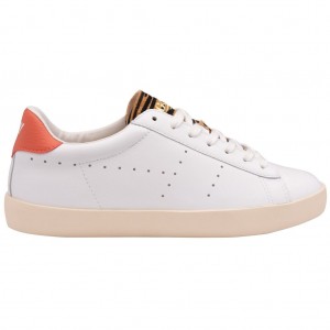 Gola Classics Nova Safari Sneakers Białe Koralowe Polska | 5438IUEXJ